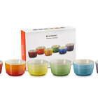 Stoneware Rainbow Set of 6 Mini Ramekins image number 1